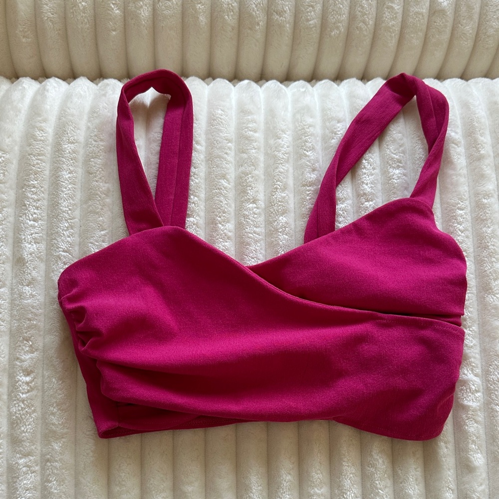 Zara Fuchsia Bandeau Top